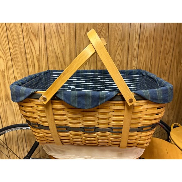 Longaberger 1999 Collector's Club Family Picnic With Wrought Iron Stand - Picture 7 of 7